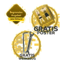 Gratis Werkzeug und Dehnposter